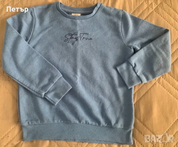 Детска синя блузка, 6-7 годинки