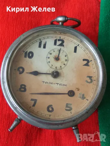 KIENZLE TAM-TAM Стар РЯДЪК КОЛЕКЦИОНЕРСКИ НЕМСКИ МЕХАНИЧЕН БУДИЛНИК от ЦАРСКО ВРЕМЕ 43677, снимка 18 - Антикварни и старинни предмети - 44466579