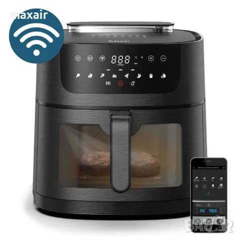Фритюрник Airfryer Rohnson R-2858 SmartChef XL 2 Wi-Fi * Безплатна доставка * Гаранция 2 години 