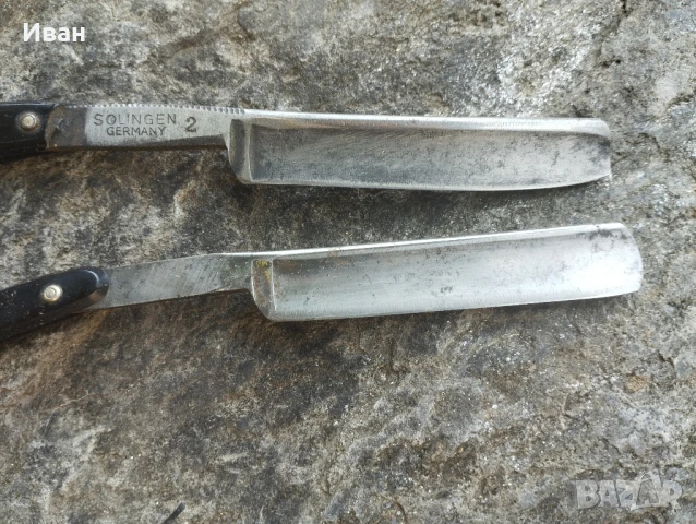 бръснач 78 Adam-Eva / Бръснач Bonsa Solingen , снимка 7 - Антикварни и старинни предмети - 50536797