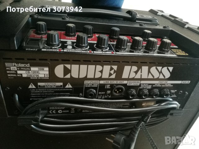 Roland 120xl bass cube/за бас китара, снимка 5 - Китари - 41142055