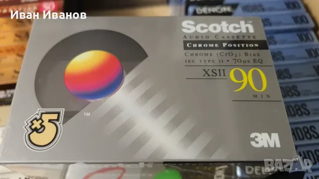 SCOTCH XS II хром аудиокасети