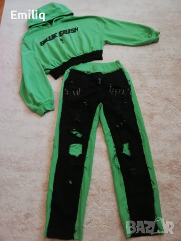 Нов Дизайнерски Дамски Комплект, снимка 2 - Спортни екипи - 53416149