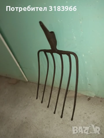 голяма вила за въглища, снимка 2 - Градински инструменти - 50678133