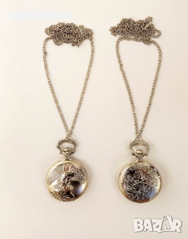 НОВ ДЖОБЕН ЧАСОВНИК С ВЕРИЖКА. ДЖОБНИ ЧАСОВНИЦИ С ВЕРИЖКА, КЮСТЕК. DZHOBEN CHASOVNIK,POCKET WATCH., снимка 12 - Джобни - 42020083