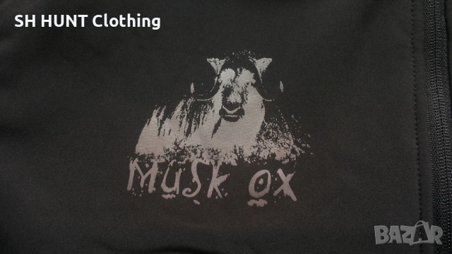 MUSK OX Softshell Jacket размер L за лов риболов горница вятърно устойчива - 2233, снимка 5 - Екипировка - 53638701