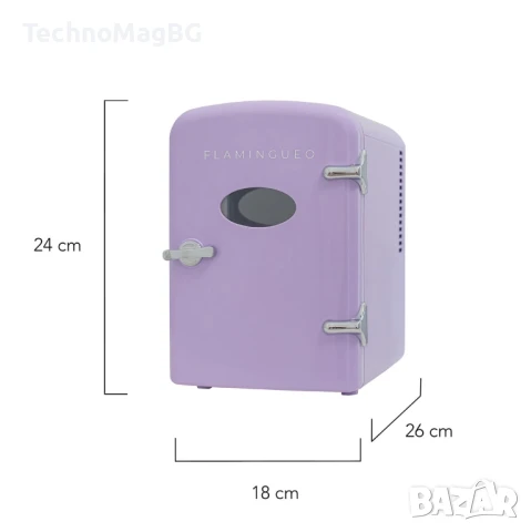 Мини хладилник Flamingueo – 4L . 12V / 220V