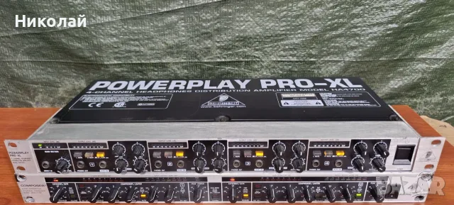 Behringer Composer MDX2100 Behringer Powerplay Pro-XL HA4700.   Обща цена-119 , снимка 4 - Ресийвъри, усилватели, смесителни пултове - 56200518