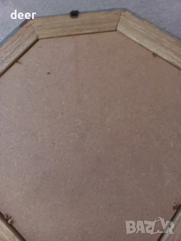 Старинна  картина  с дървена рамка, снимка 6 - Картини - 50891489