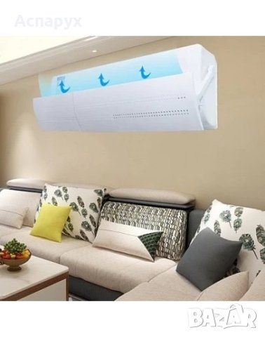 Дефлектор за климатик за насочване на въздушния поток, регулируема дължина от 52до92 см, бърз монтаж, снимка 5 - Климатици - 41463249