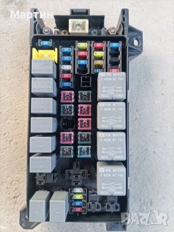 Табло с бушони ( табло с предпазители ) за Kia Sorento - Киа Соренто - дизел 2.5 CRDI 16 V - 140 к.с, снимка 4 - Части - 41641955