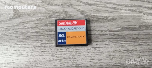 SanDisk flash memory card - 256 MB - CompactFlash