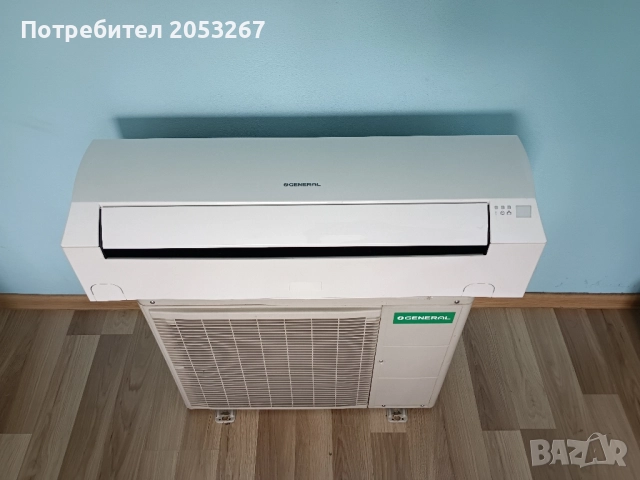 ПРОДАДЕН:Инверторен климатик General ASHG12, снимка 2 - Климатици - 51633253