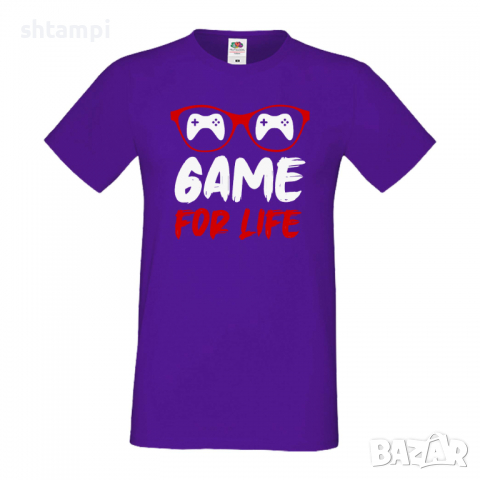 Мъжка тениска Game For Life, снимка 12 - Тениски - 36193154