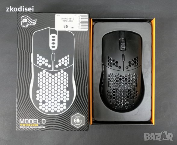 Безжична мишка Glorious O-Wireless, снимка 1 - Клавиатури и мишки - 40936459