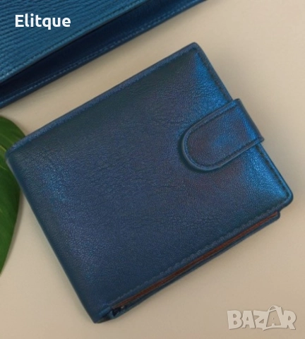 Портмоне от естествена к. в различни цветове, снимка 5 - Портфейли, портмонета - 52895600