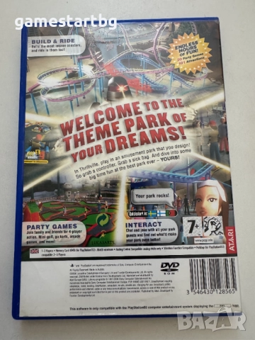 Thrillville за PS2, снимка 2 - Игри за PlayStation - 51756562