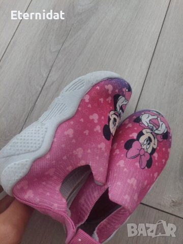 Розови детски маратонки тип чорап Miny Maus размер 24, снимка 4 - Детски маратонки - 42108393