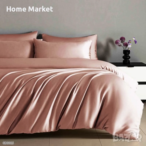 Луксозен комплект от висококачествен памучен сатен Комплектът е от 4 части и съдържа: 1 бр. долен ча