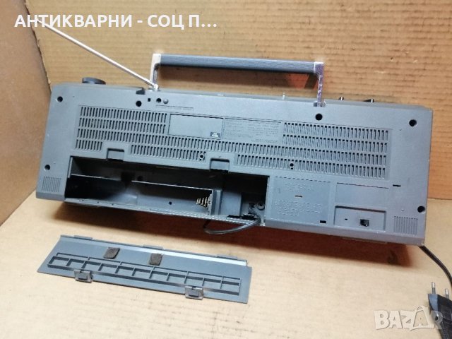 Стар Ретро Касетофон HITACHI TRK-W22E. , снимка 10 - Антикварни и старинни предмети - 40879588