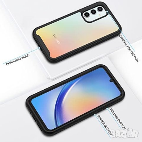 Нов протектор за екран на телефон/360 Full Body Protective/Samsung Galaxy A34, снимка 7 - Фолия, протектори - 41205044
