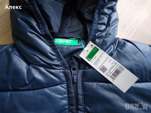 Ново!!! Benetton - детско яке 8-9г, снимка 2 - Детски якета и елеци - 34845640
