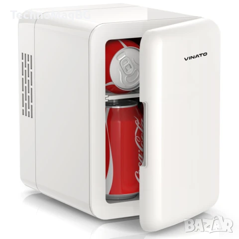 Мини хладилник VINATO , 4L , 12V / 220V, снимка 1