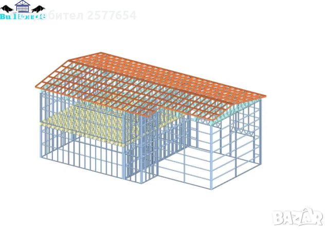 ЛИЗИНГ - Халета, Хале, Магазини, Магазин, Складове 232м2, снимка 3 - Строителни материали - 44147452