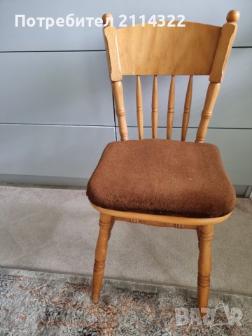 Троянски дървени столове , снимка 1 - Столове - 40916502