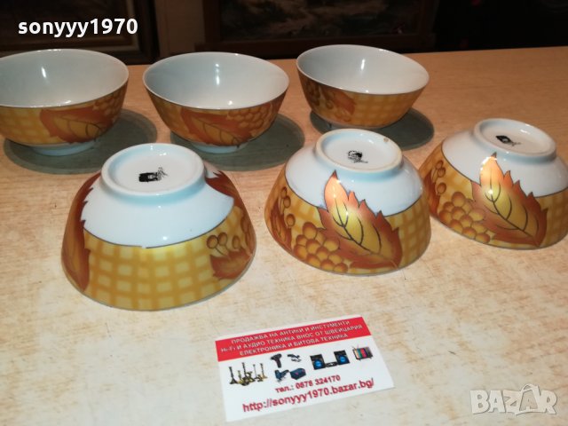 порцеланови купички за супа-6бр внос германия 1509212026, снимка 5 - Колекции - 34146061