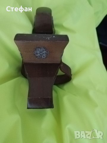 Стара сватбена обувка., снимка 8 - Антикварни и старинни предмети - 41788493