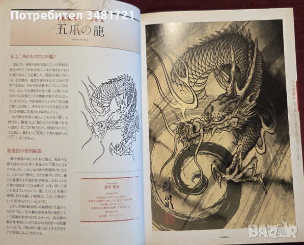 Tattoo Design Book. Dragon & Sacred Beast Issue, снимка 4 - Енциклопедии, справочници - 53251546