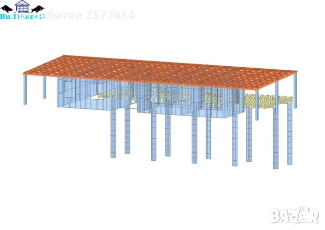 Хале,Халета,Складове,Навеси-187м2, снимка 5 - Строителни материали - 44147329
