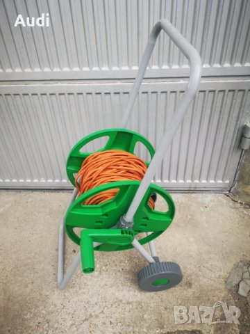 Градински удължител 25 метра със макара и стойка Цена 79лв лв / 0897553557 Изпращам по Еконт с прегл, снимка 4 - Градински инструменти - 40377329