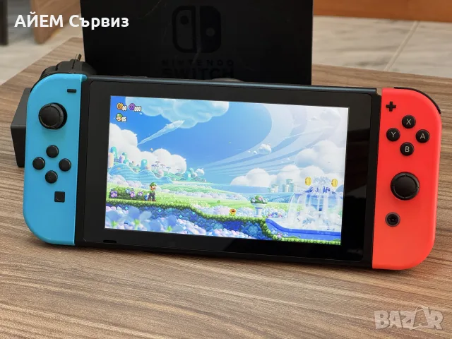 Nintendo Switch с поставен чип и 128GB, снимка 4 - Nintendo конзоли - 55797749