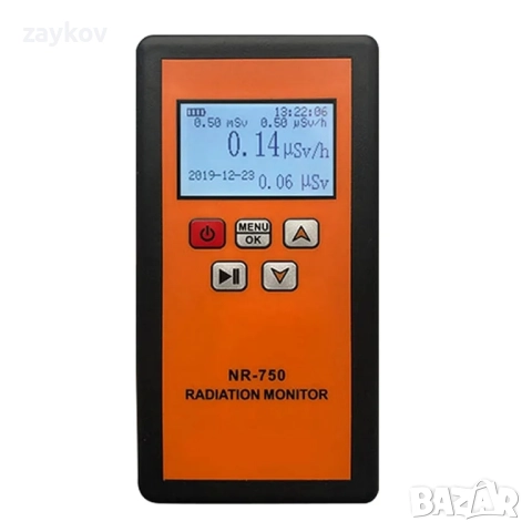 NR-750 Преносим ръчен детектор за ядрен радиационен лъч с LCD дисплей