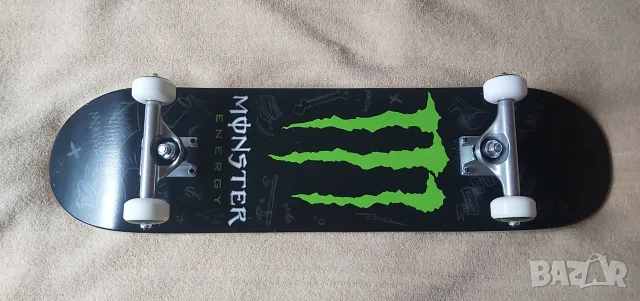 MONSTER Скейтборд, снимка 2 - Скейтборд, ховърборд, уейвборд - 56317982