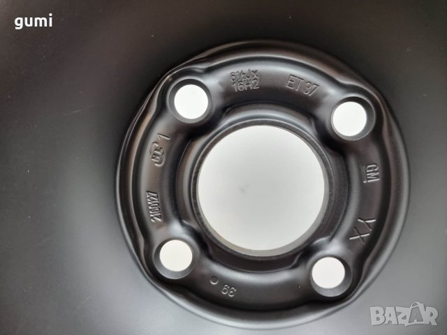 4бр 16ски джанти за OPEL 4x100мм X5 , снимка 7 - Гуми и джанти - 42101160