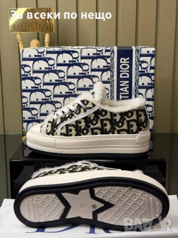 Christian Dior Дамски Меки И Топли Маратонки👟Дамски Спортни Обувки👟Кецове Кристиян Диор Код SK726 , снимка 3 - Маратонки - 53146621