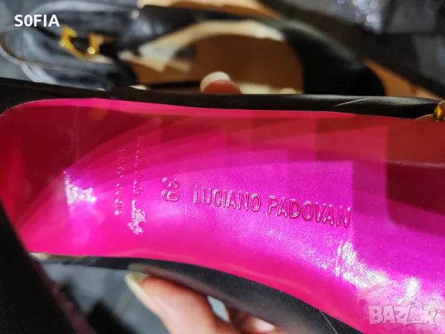 Luciano Padovan 39 италиански, снимка 3 - Дамски обувки на ток - 48169280