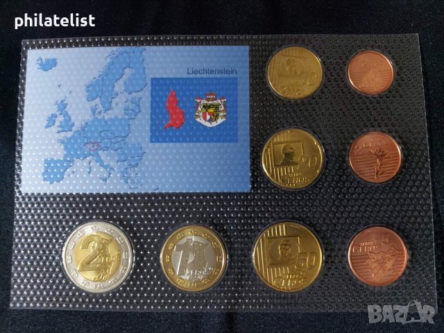 Пробен Евро Сет - Лихтенщайн 2004 #3 , снимка 2 - Нумизматика и бонистика - 44265594