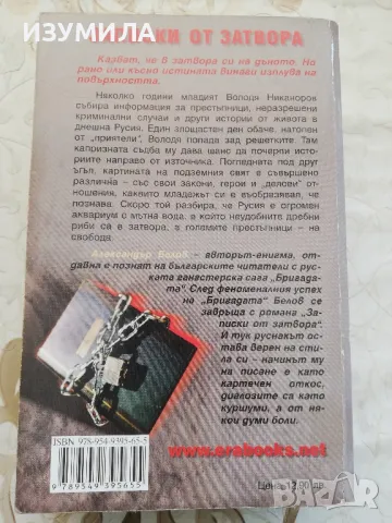 Записки от затвора - Александър Белов, снимка 3 - Художествена литература - 48432149