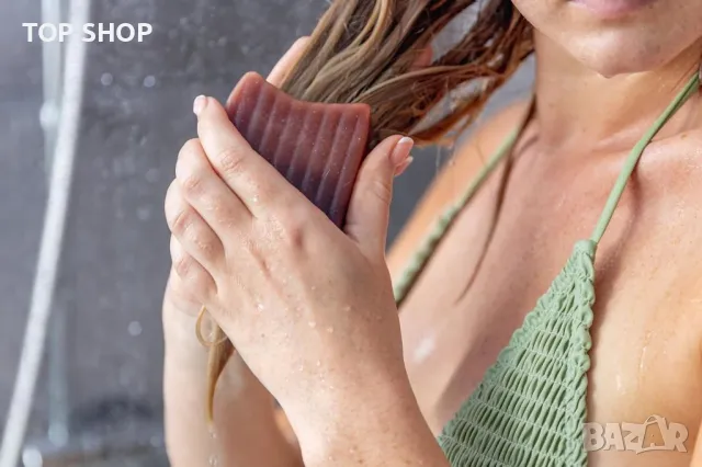 Билков балсам за коса - блокче "Dew" с аюрведични билки, снимка 3 - Продукти за коса - 49693534