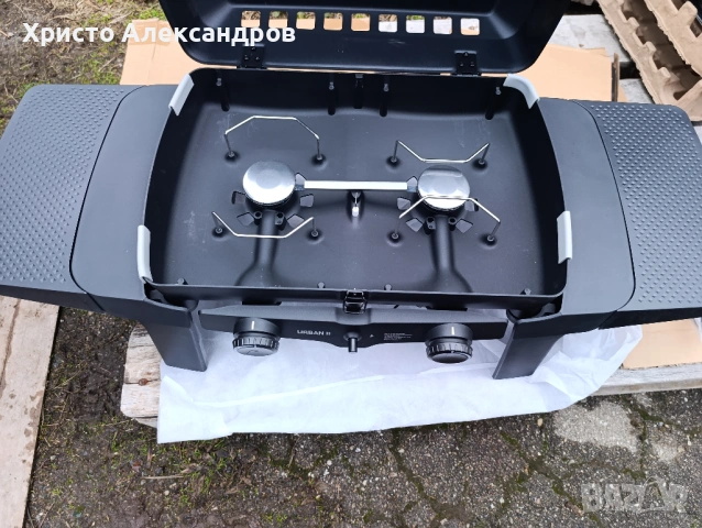 Газово барбекю Enders 2 , корпус от лят алуминий, чугунени скари, тавичка за оттичане на мазнина, снимка 9 - Барбекюта - 53600054