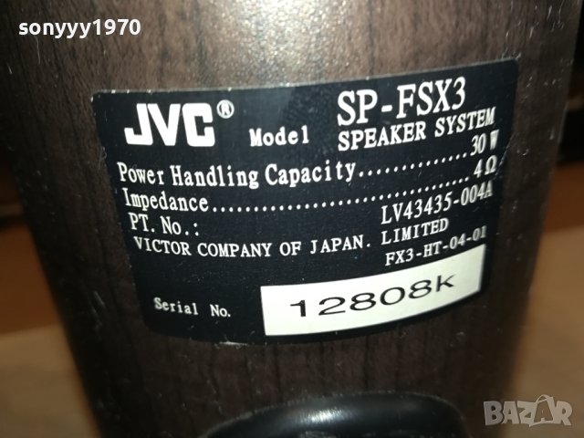 JVC 2БР ТОНКОЛОНИ ВНОС FRANCE 2908230801, снимка 9 - Тонколони - 42005806