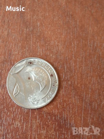 Монета 1 молдовска лея 2022, снимка 2 - Нумизматика и бонистика - 40644145