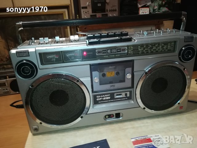 SHARP MADE IN JAPAN 3008231333LK, снимка 2 - Радиокасетофони, транзистори - 42021423