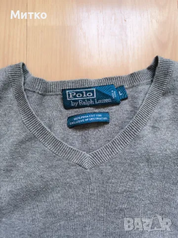 Мъжки фин пуловер Polo Ralph Lauren, снимка 4 - Пуловери - 48982499