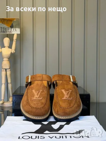 Louis Vuitton Дамски Затворени Чехли Луис Витон - Различни Цветове Код E183, снимка 15 - Чехли - 55974233