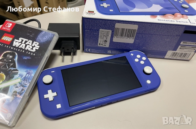 Конзола Nintendo Switch Lite + 1игра подарък  , снимка 3 - Игри за Nintendo - 51923808